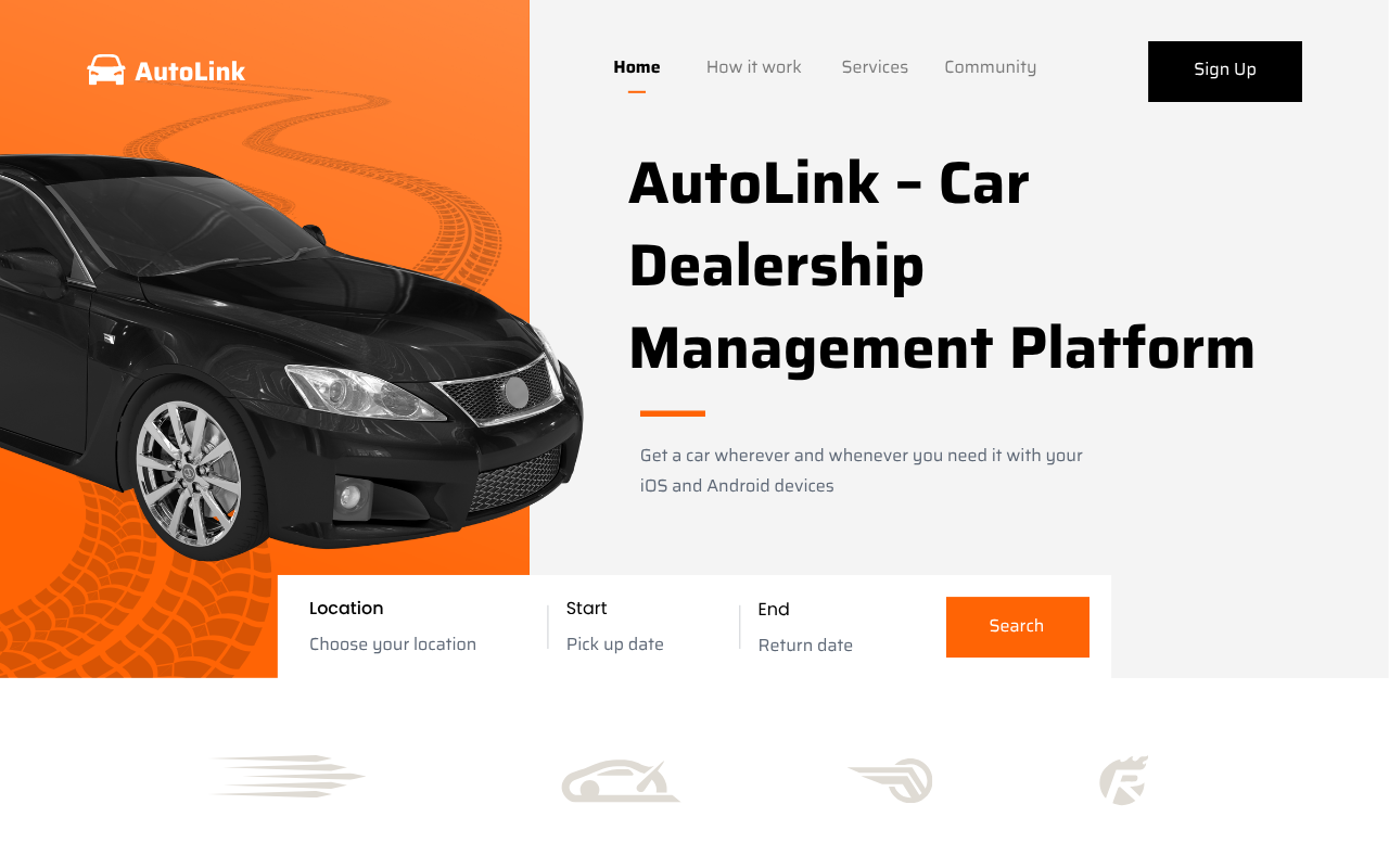 AutoLink – Car Dealership Management Platform