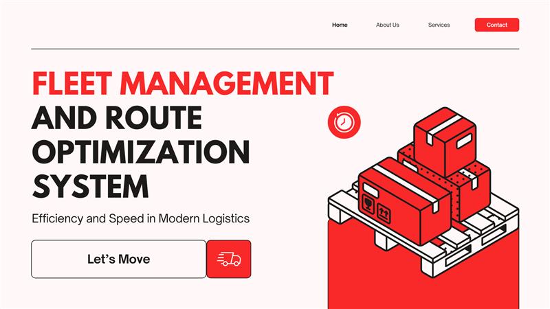 Fleet Management and Route Optimization System